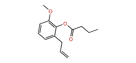 2-Allyl-6-methoxyphenyl butyrate